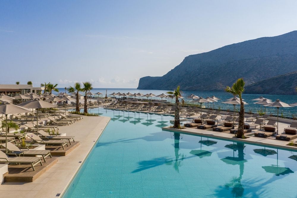 kreta hotel met glijbanen