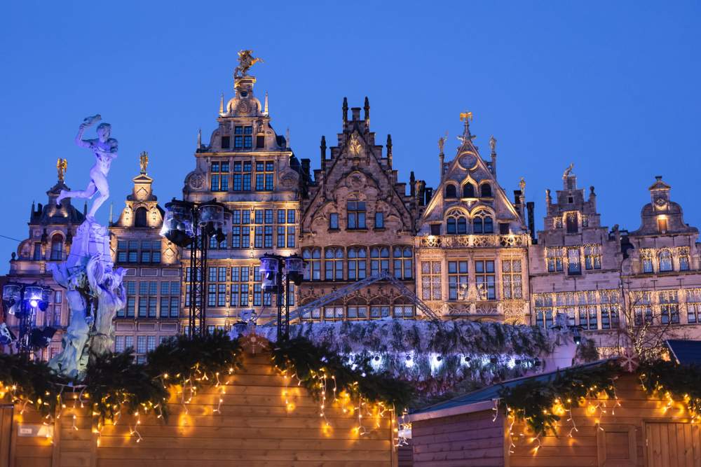hotel kerstmarkt Antwerpen