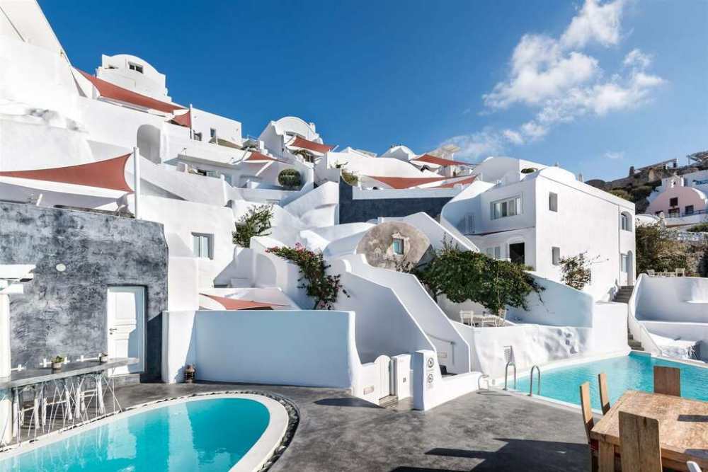 andronis boutique hotel santorini prive zwembad