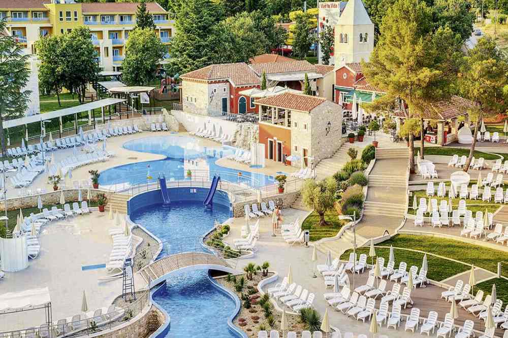 hotel kroatië met glijbanen