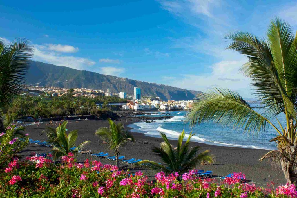 Tenerife lavastrand