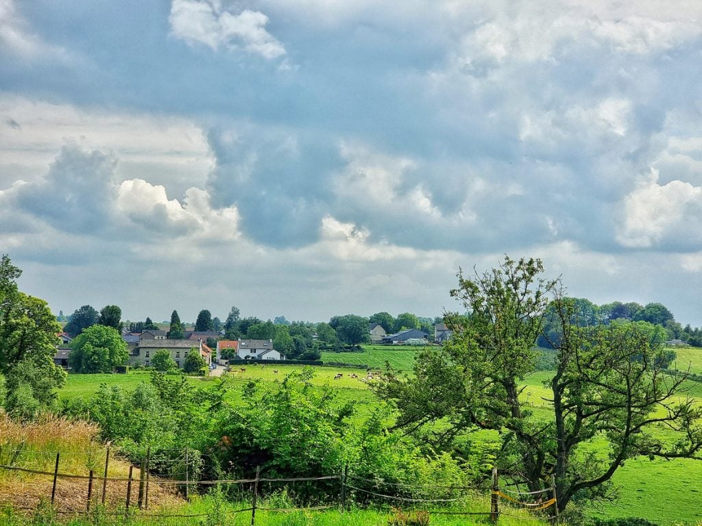 Zuid Limburg groen uitzicht