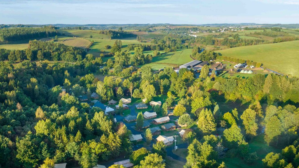 Landal Glamping Neufchâteau Ardennen Belgie