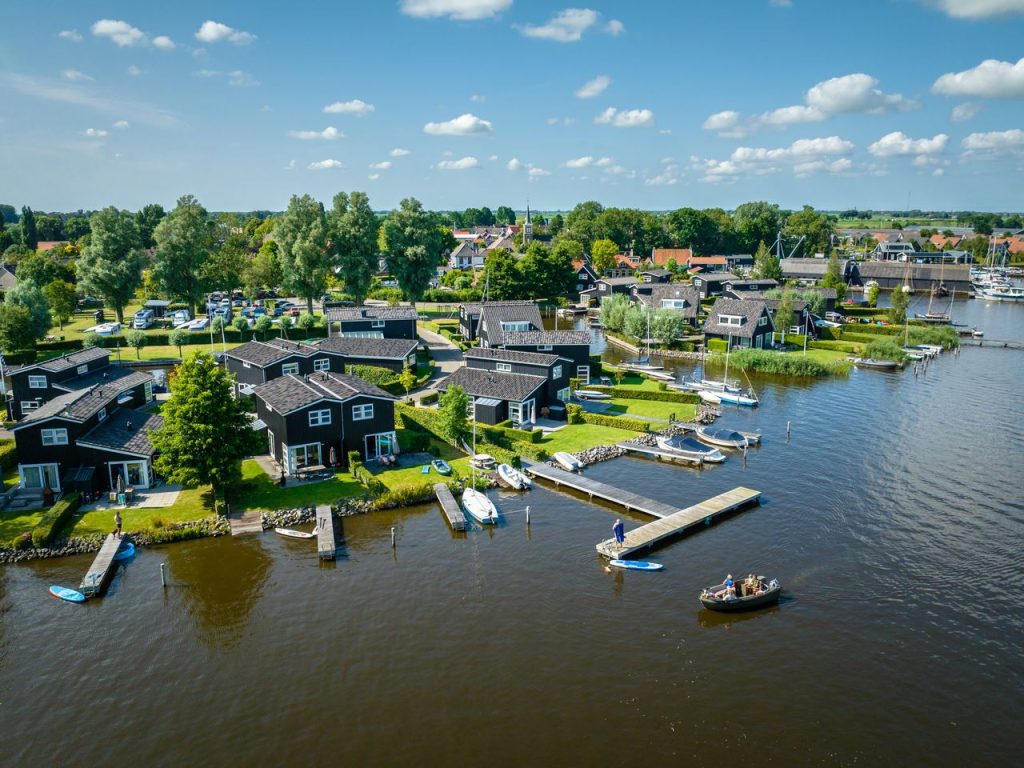 Waterpark Oan 'e Poel Friesland Nederland