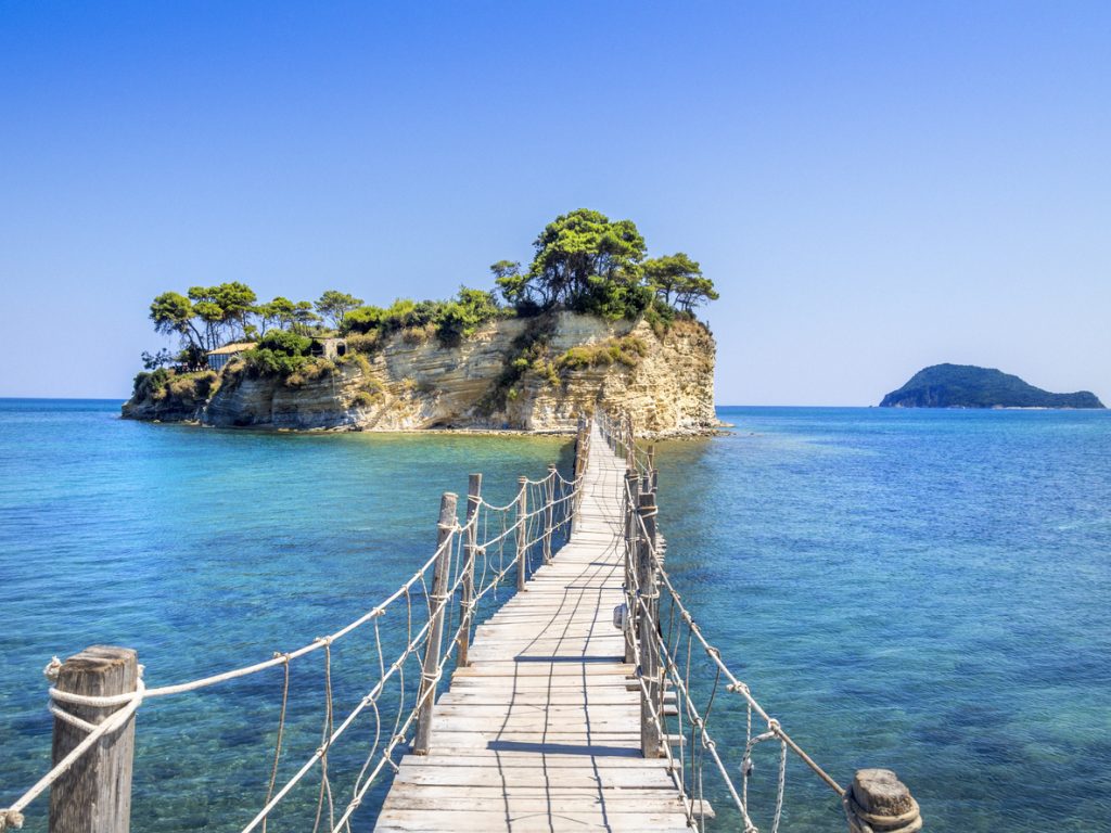 zakynthos turtle island brug zee eiland