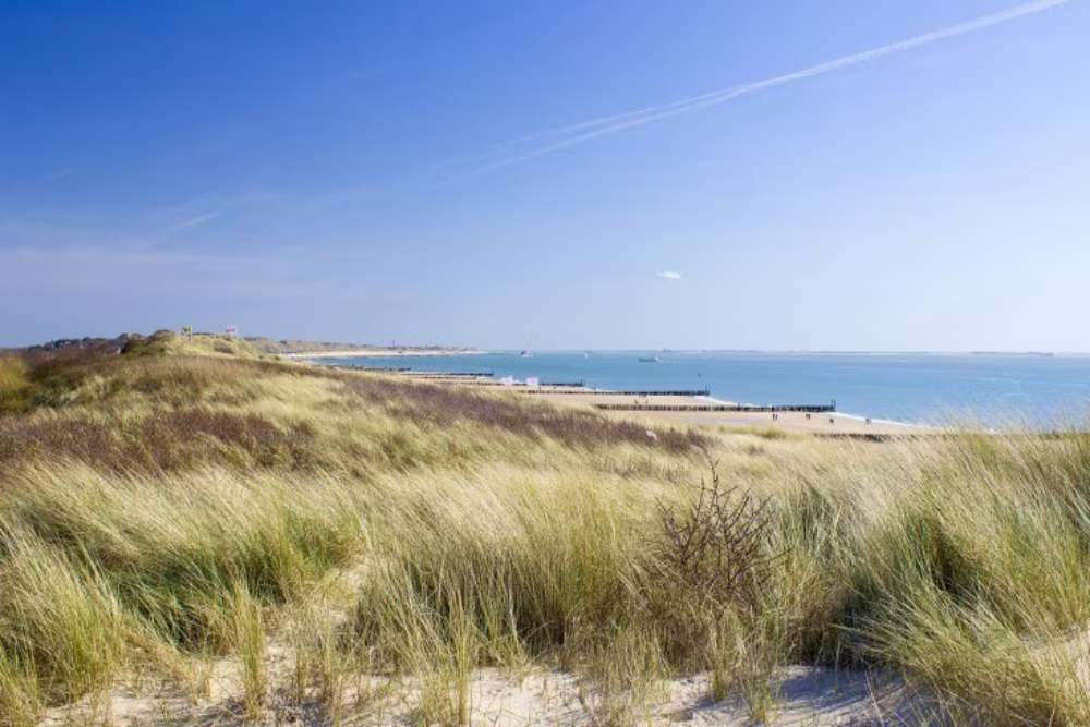 oud en nieuw arrangement aan zee