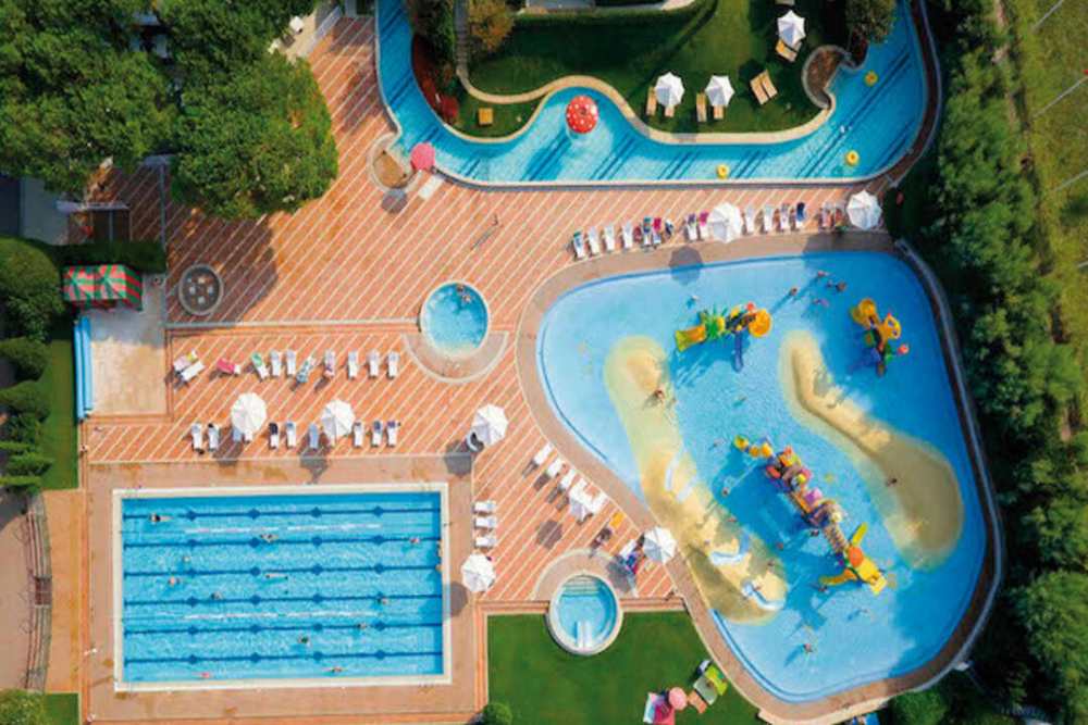 hotel met waterpark glijbaan italie