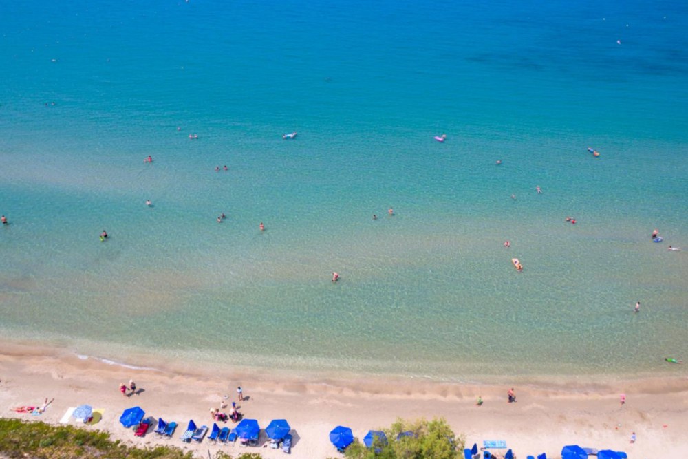 Waterpark en glijbanen op Zakynthos