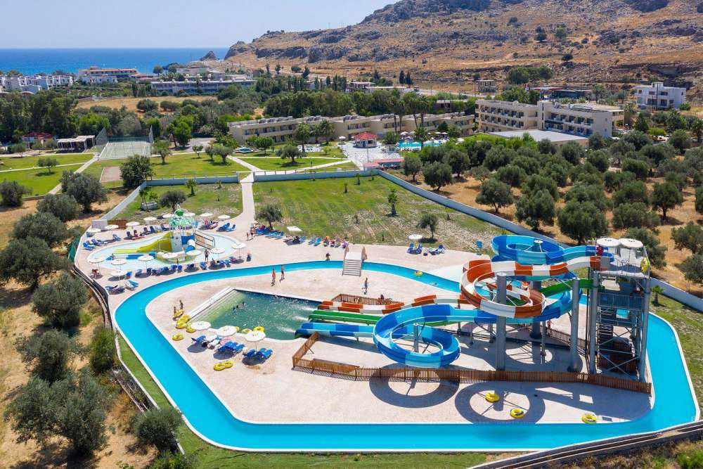 hotel met waterpark rhodos