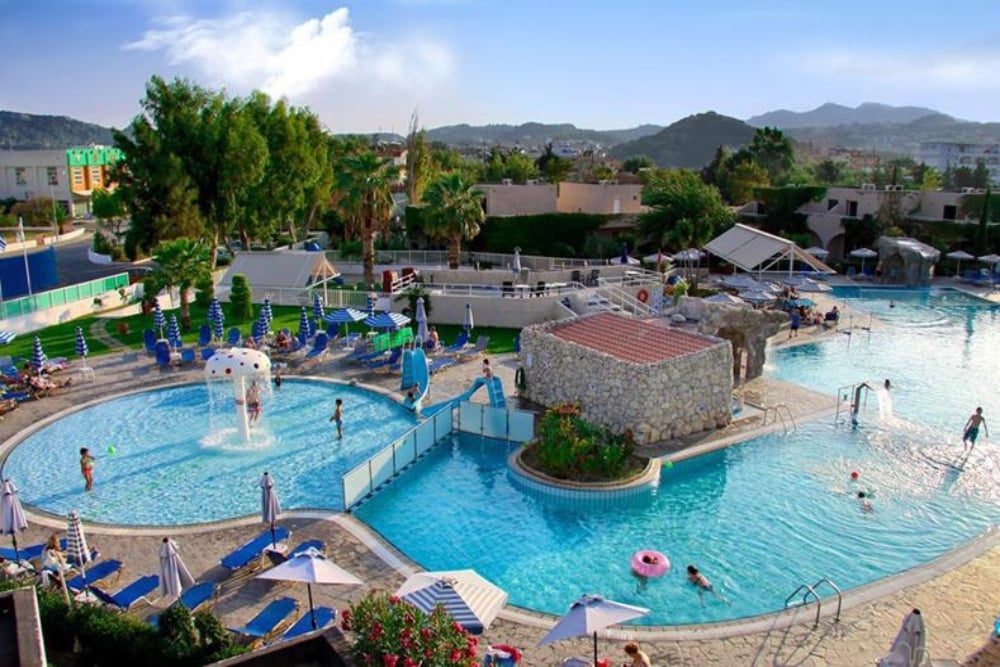 hotel met waterpark rhodos