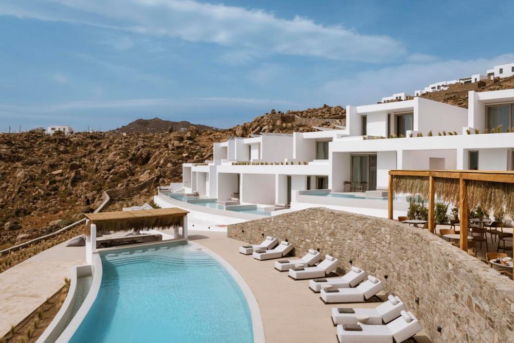 nieuw hotel mykonos griekenland