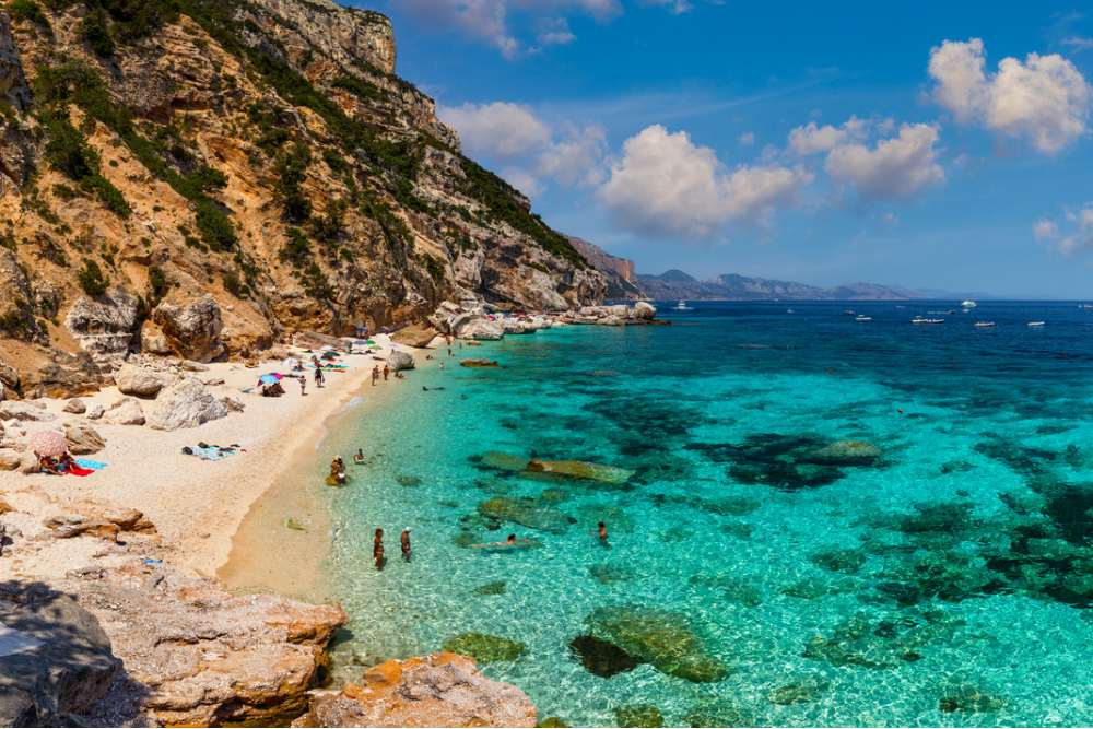 Snorkelen Sardinië Cala Moriolu Beach